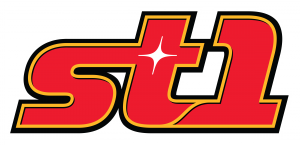 St1 logo för skärmvisning och webb
